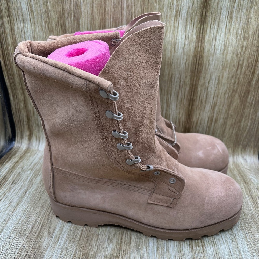 Belleville ICWT Combat Boots Men's 11W Tan Gore-Tex Suede Vibram Tactical USA